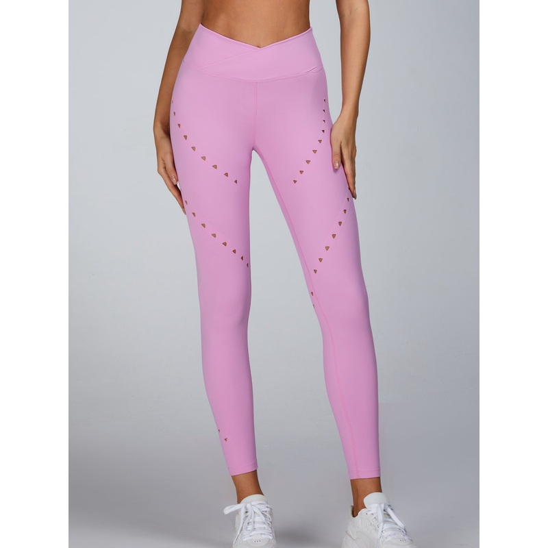 ZASUWA Female Cutout V Shape Waist Leggings