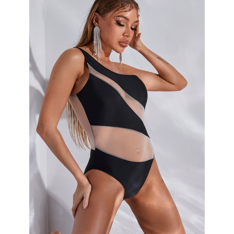 ZASUWA Female Sexy Tailoring Mesh One Piece