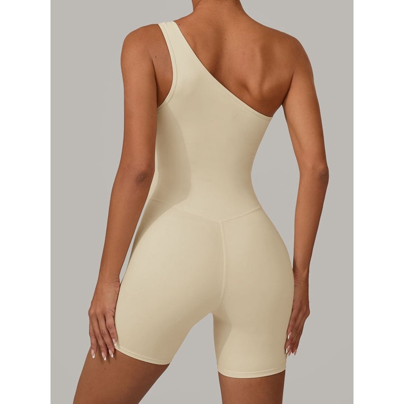 ZASUWA Female Solid Color Cutout Romper