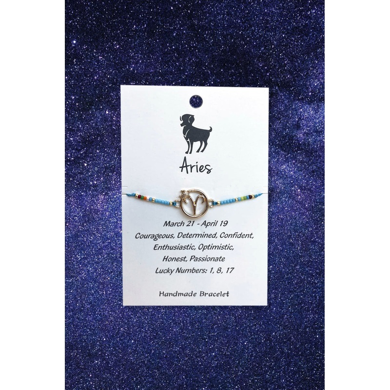 Aries Zodiac Wish Bracelet