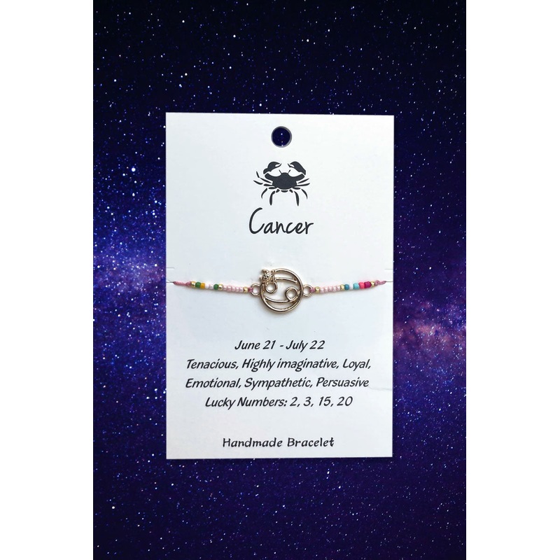 Cancer Zodiac Wish Bracelet
