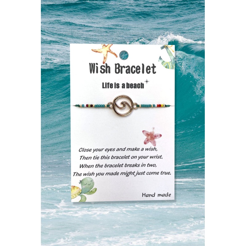 Circle Wave Wish Bracelet