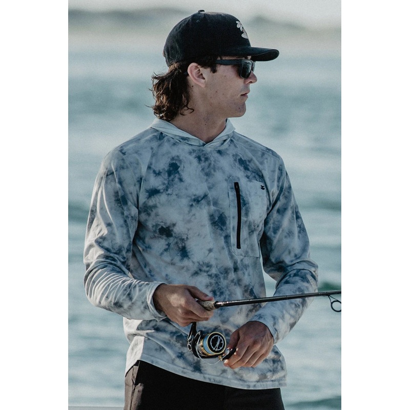 Skiff UV Hooded L/S Tee