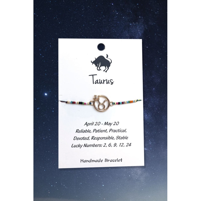 Taurus Zodiac Wish Bracelet