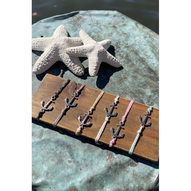 Tropical Anchor Bracelet