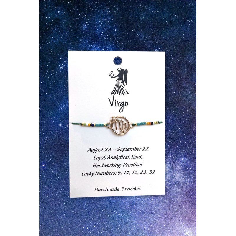 Virgo Zodiac Wish Bracelet