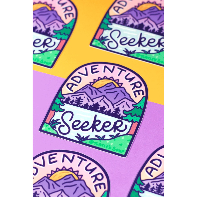 Adventure Seeker Sticker