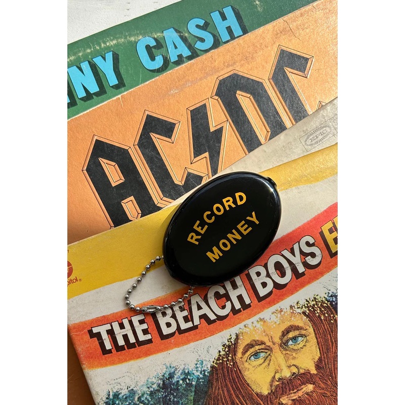 Record Money Coin Pouch