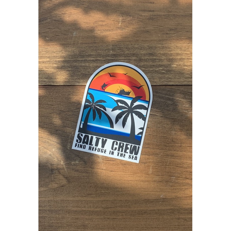 Salty View Sticker