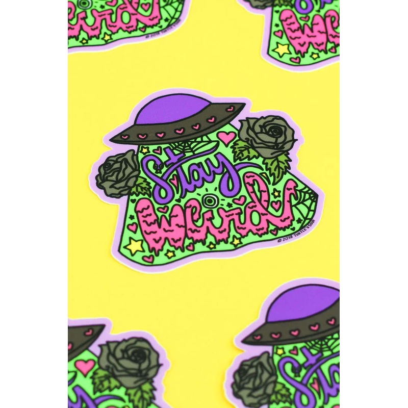Stay Weird Sticker