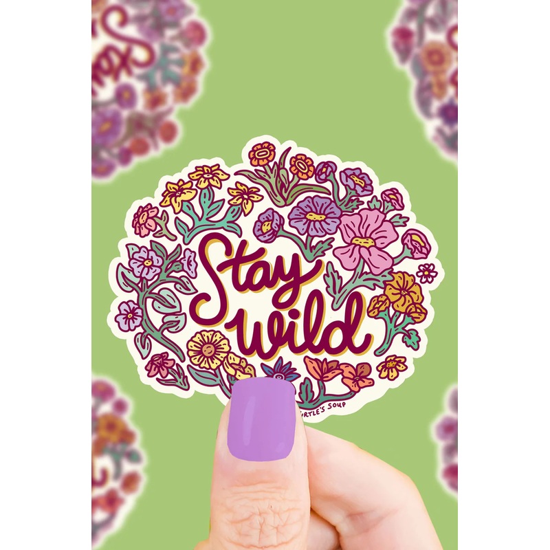 Stay Wild Sticker