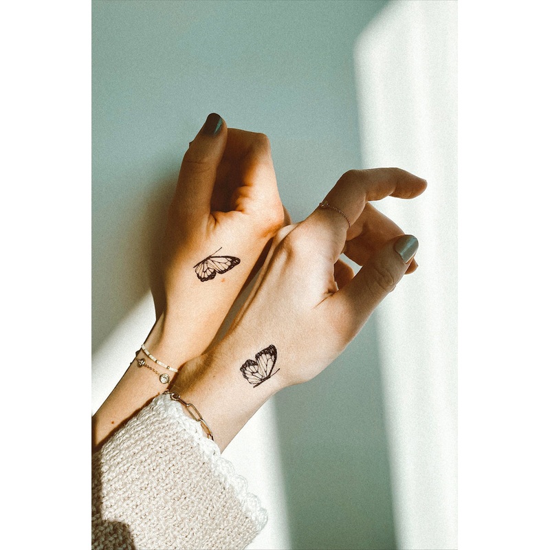 Two of a Kind Temporary Tattoos