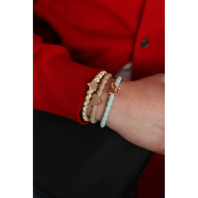 Gold Butterfly Hair Tie