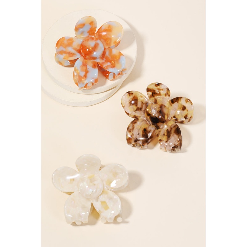 Pop Flower Hair Claw