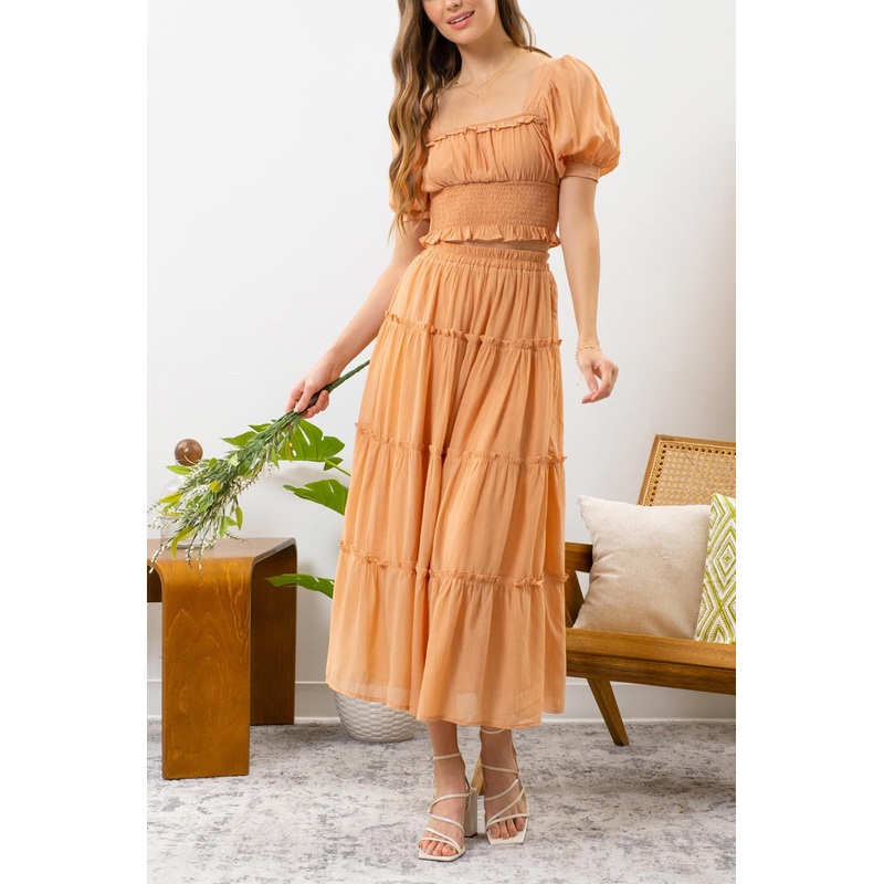 Vanessa Tiered Skirt