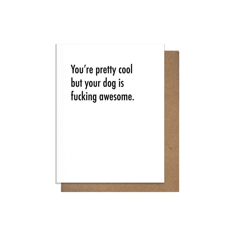 Awesome Dog Card
