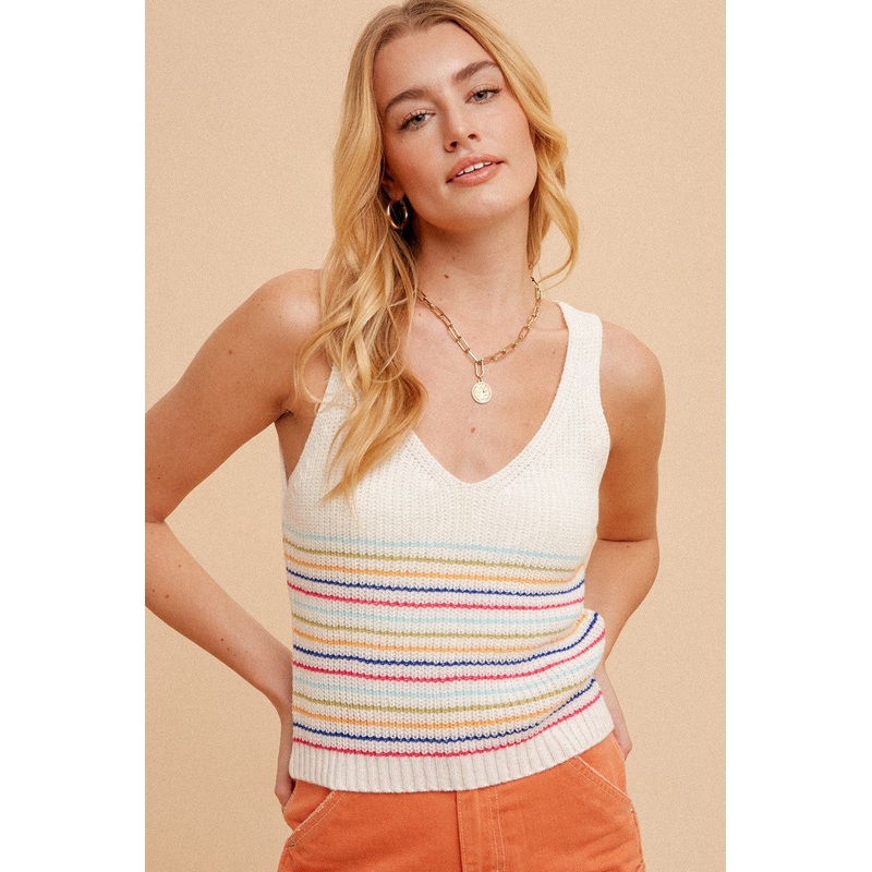 June Stripe Tank
