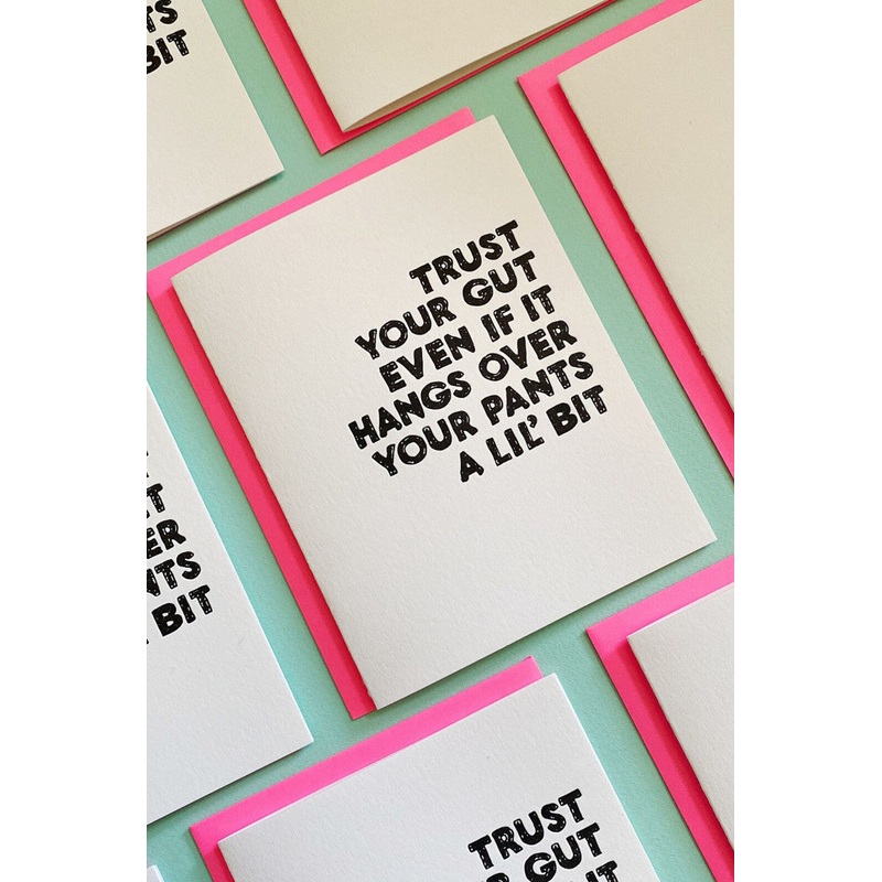 Trust Your Gut Card