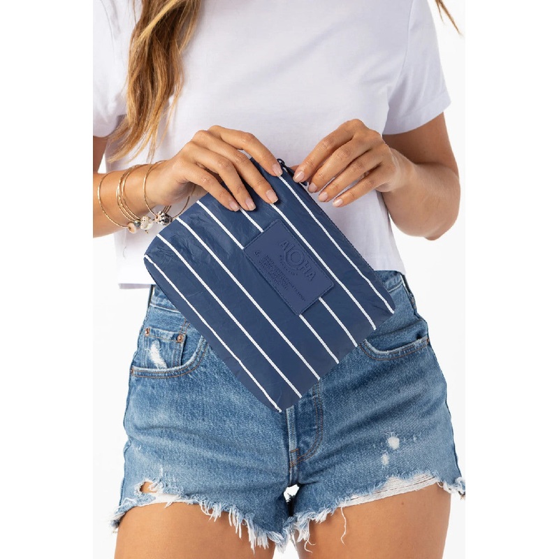 Pinstripe Small Pouch