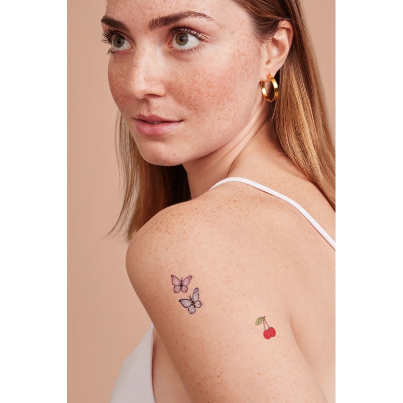 Retro Littles Temporary Tattoos
