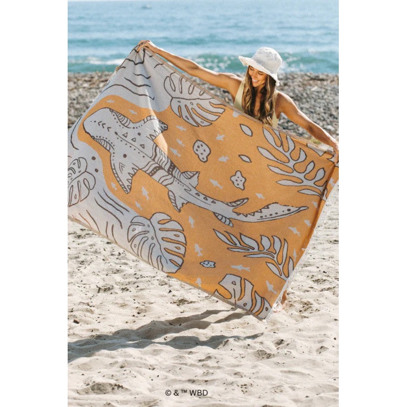 Sandcloud Monstera Shark Large Towel