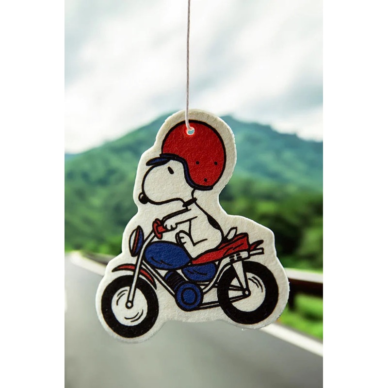 Snoopy Motorcycle Air Freshener