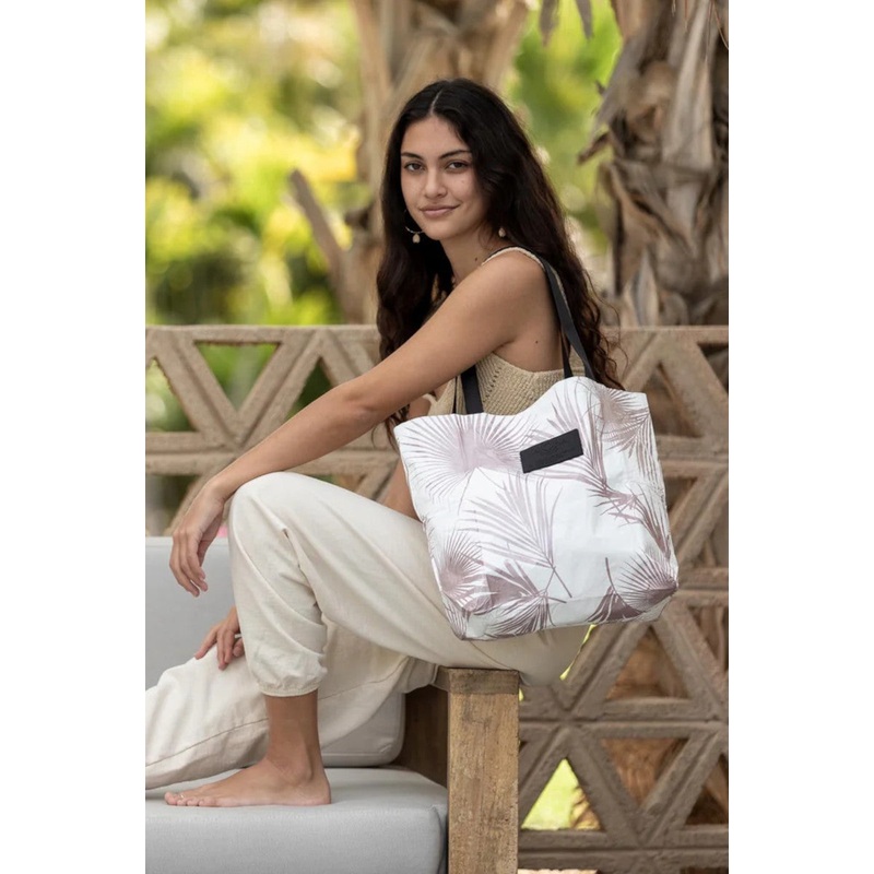 Day Palms Reversible Tote