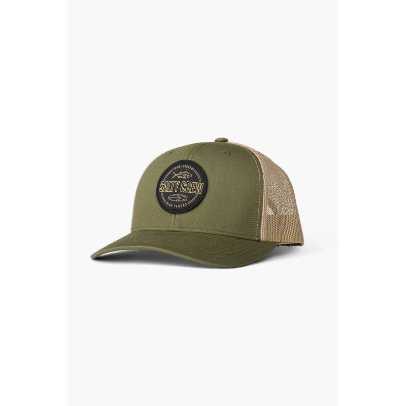 Outlined Retro Trucker