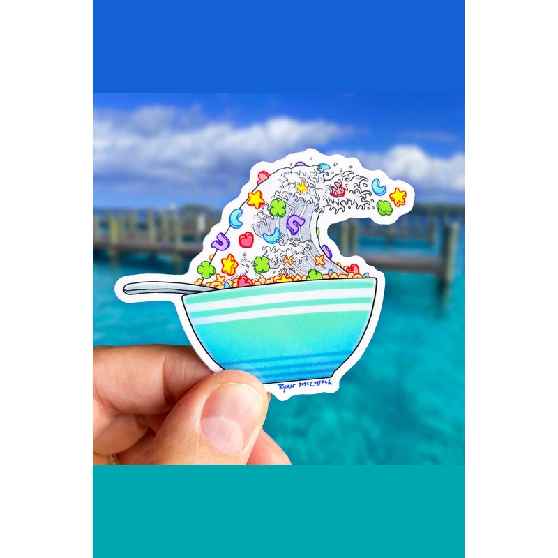 Great Wave Vinyl Sticker