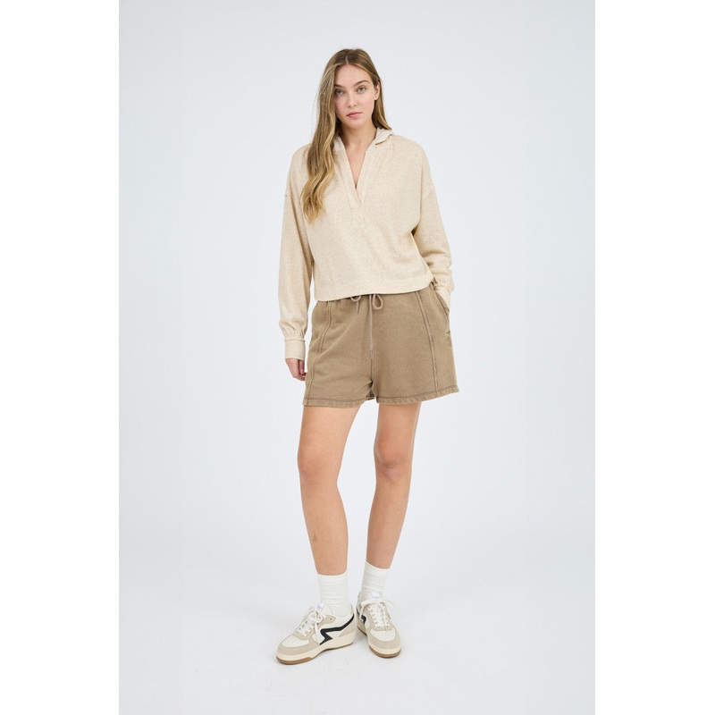 Claudia Hooded Top