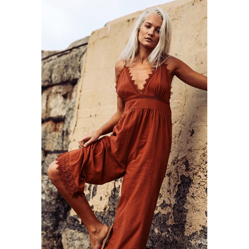 Lace and Lies Jumpsuit