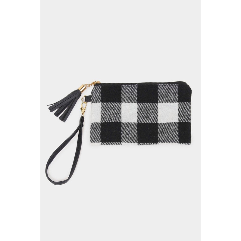 Flannel Wristlet