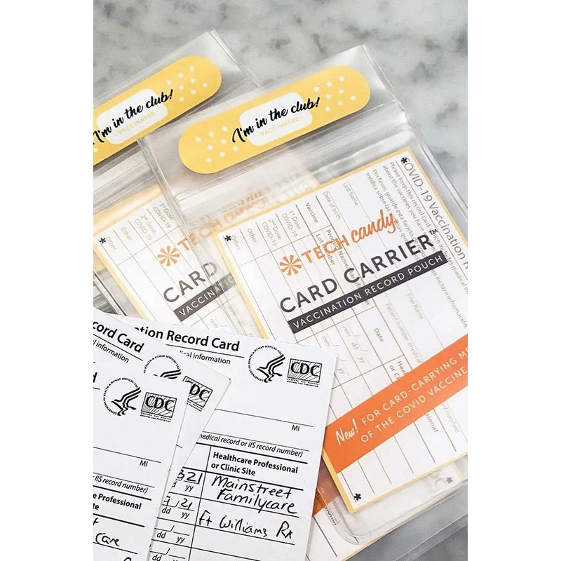 Vaccine Club Card Carrier
