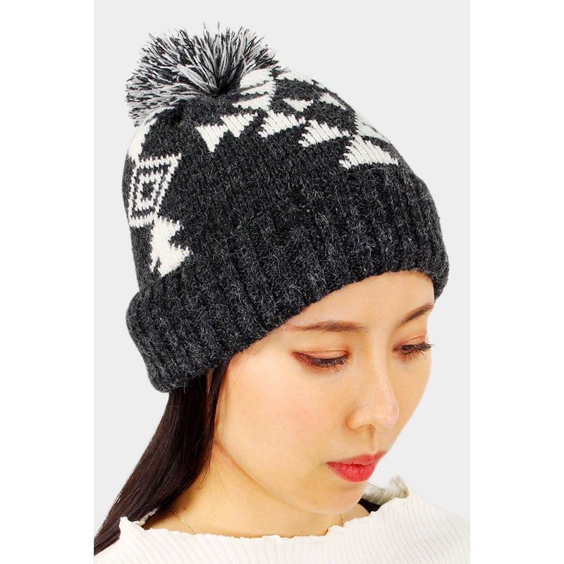 Western Pom Beanie