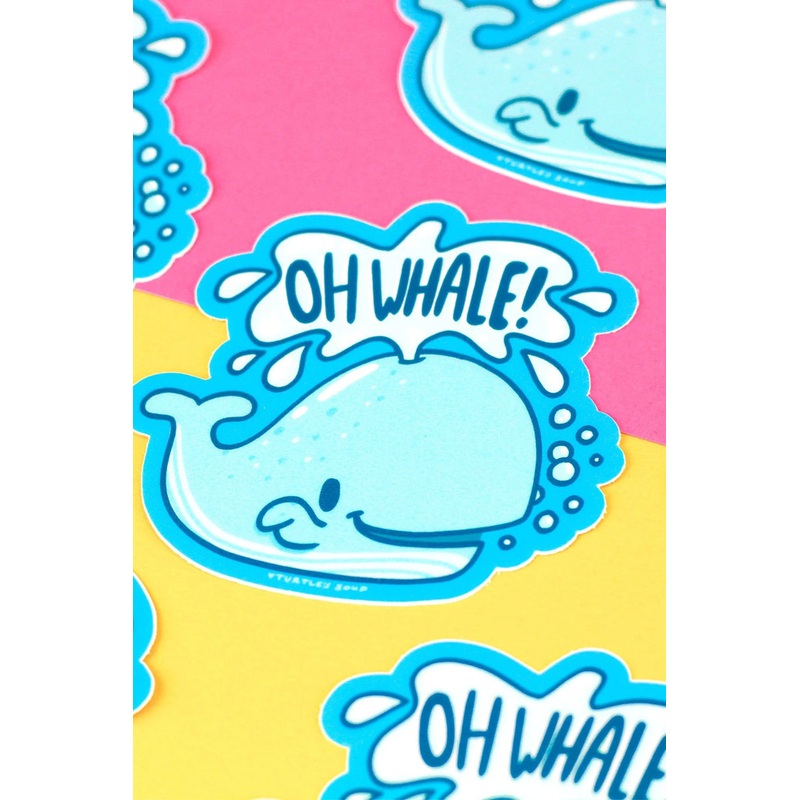 Oh Whale Sticker