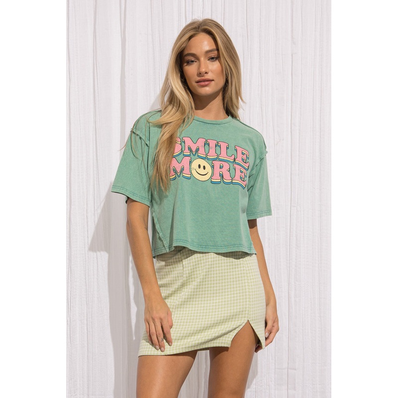 Smile More Tee
