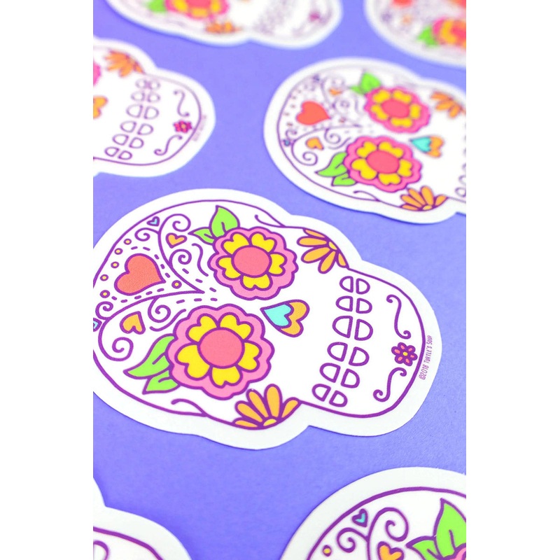 Sugar Skull Sticker