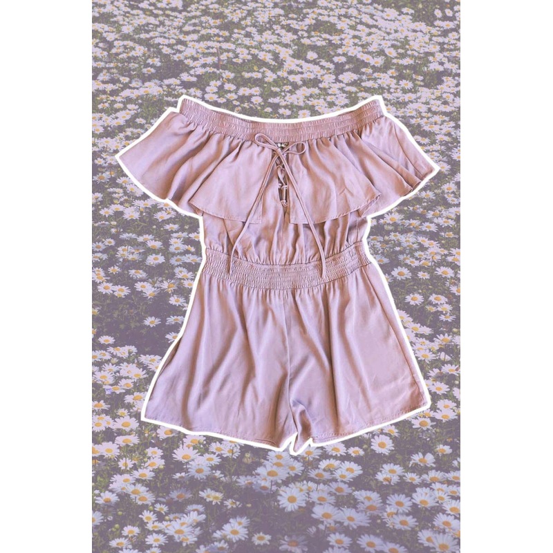 Flirty Ruffle Romper