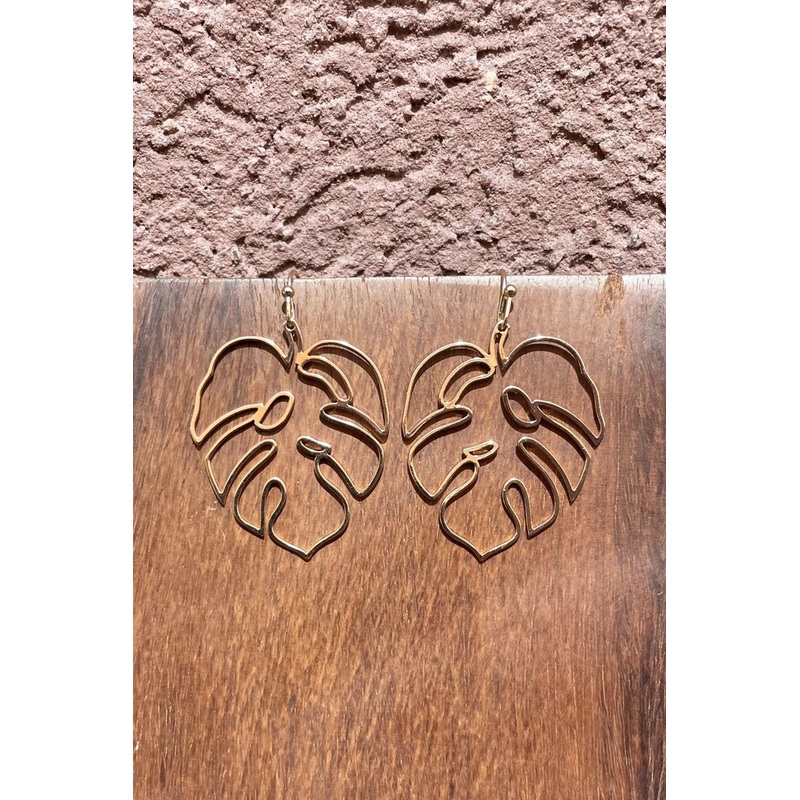 Monsterra Earrings