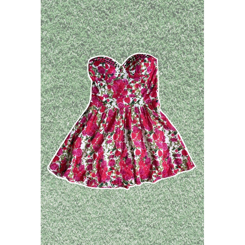 Studded Flower Dress
