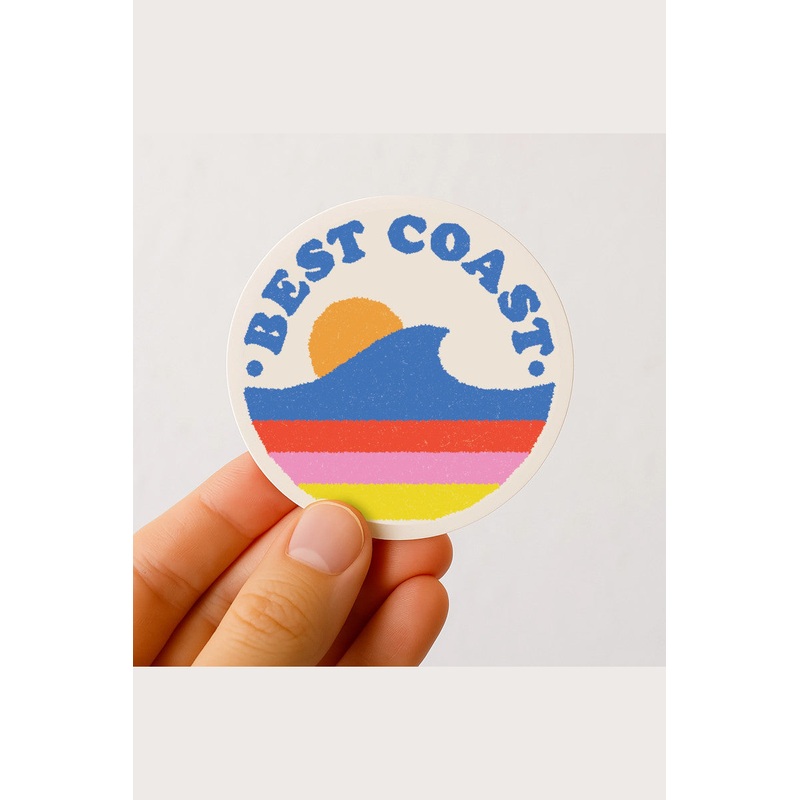 Best Coast Sticker