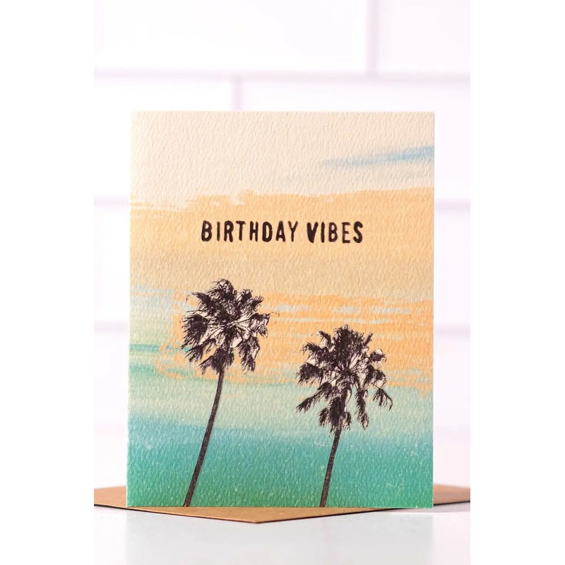 Birthday Vibes Card