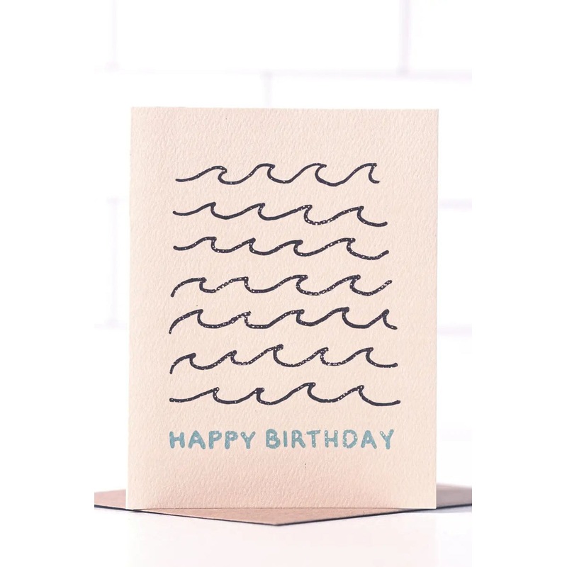 Birthday Wave Card