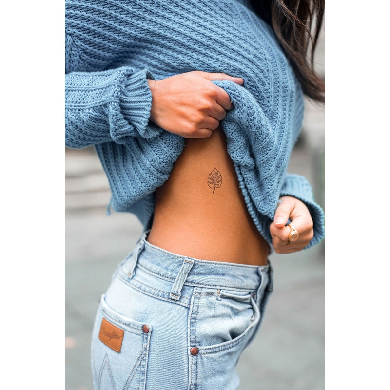 Fine Line Temporary Tattoos
