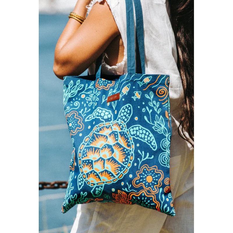 Sandcloud Reef Turtles Tote