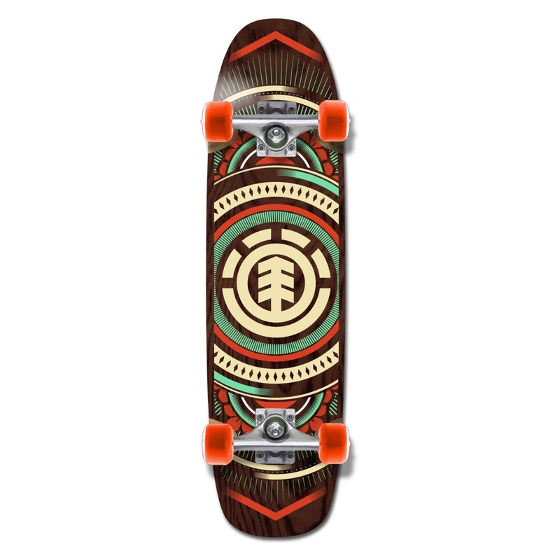 8.75" Hatched Cruiser Skateboard