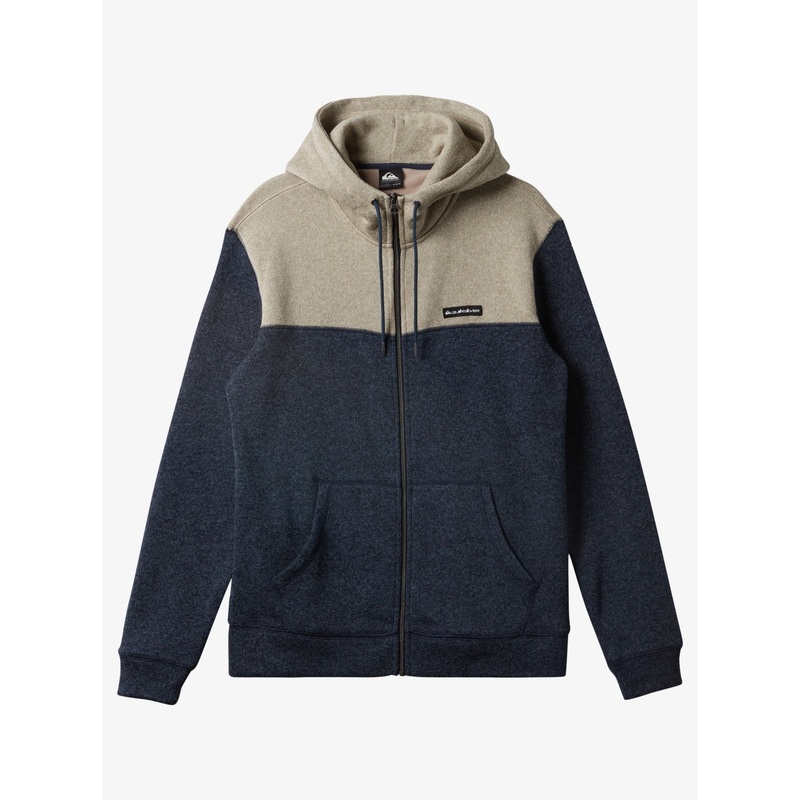 Mens Keller Block Zip-Up Hoodie