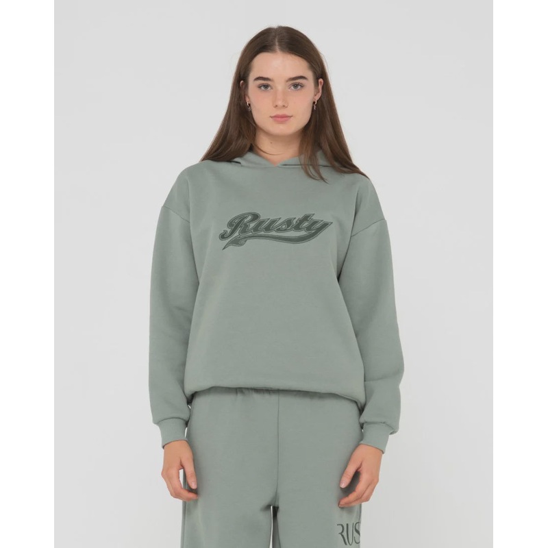 Norty Graphic Oversize Hooded Fleece