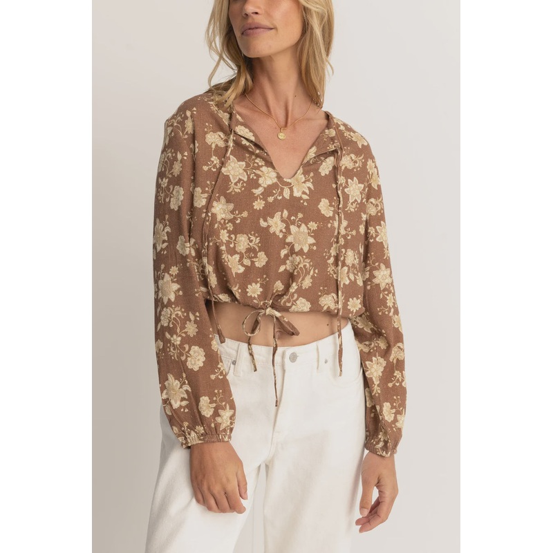 Nova Paisley Long Sleeve Top