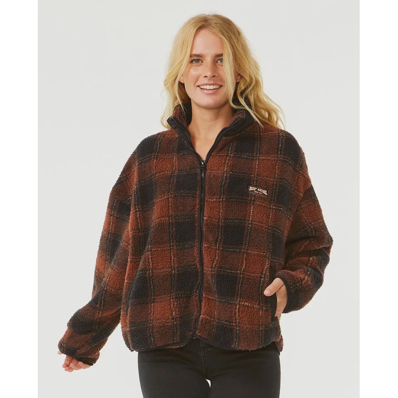 Sea Of Dreams Check Fleece